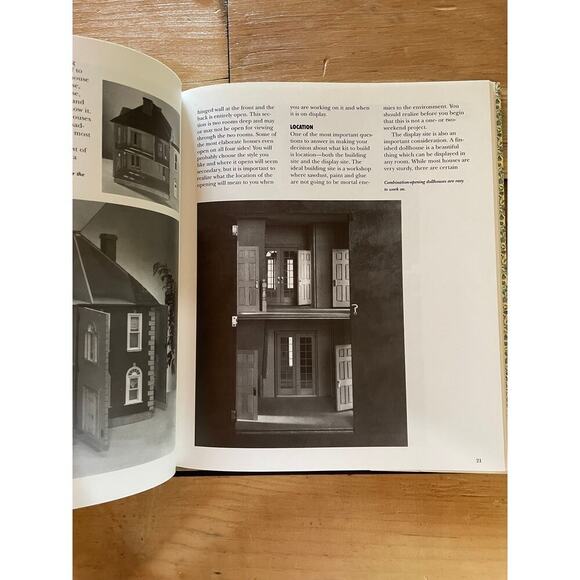 VTG The Custom Dollhouse book. Choosing, Decor, Remodeling. Nola Theiss. H/C - Picture 6 of 6